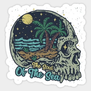 Sea skull Sticker